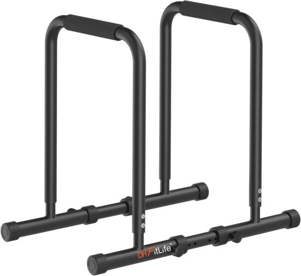 Barres Parallèles de Musculation et Calisthenics pour Entraînements Complets du Corps - Équipement de Fitness de Haute Qualité pour Salle de Sport ou Maison – Image 2