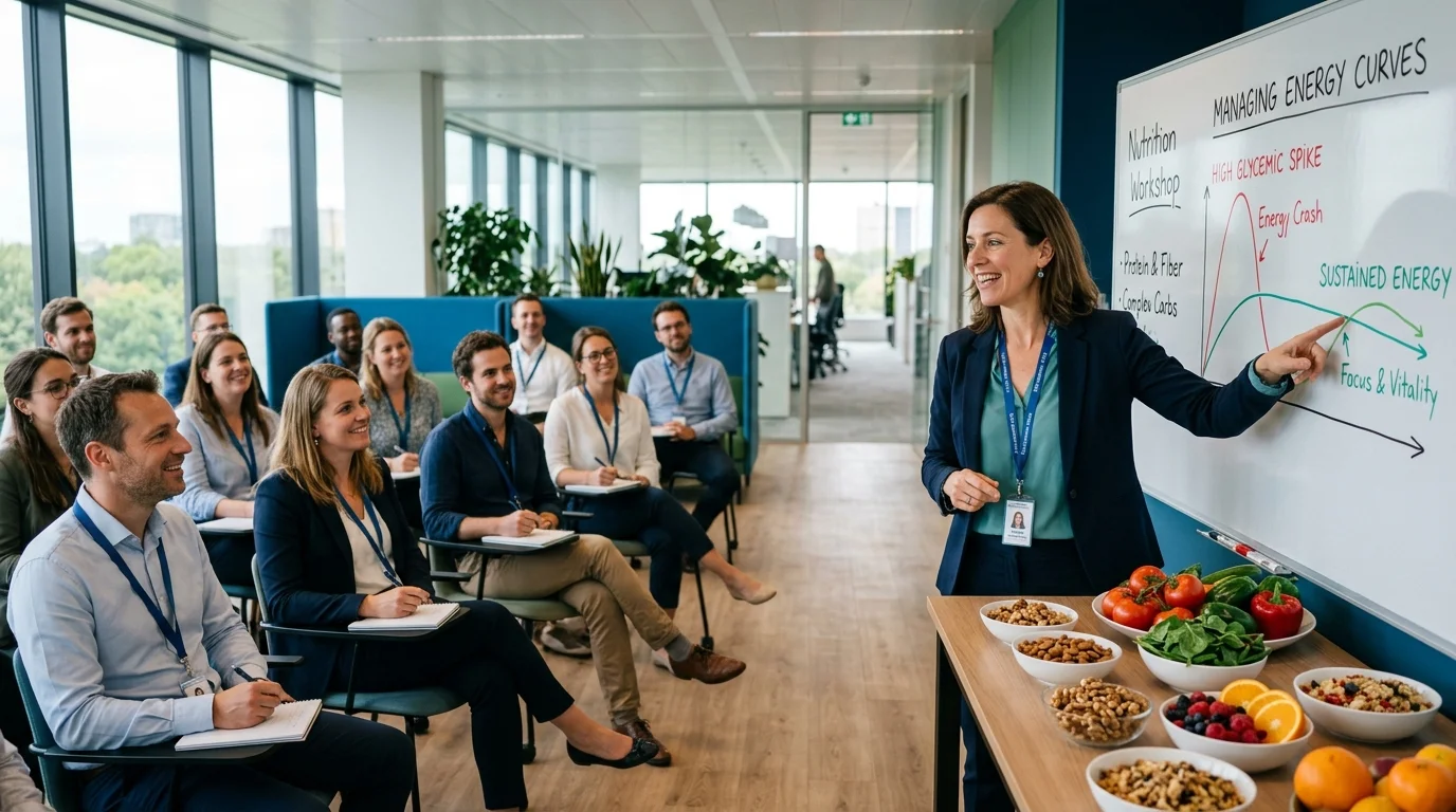 Ateliers Nutrition Et Performance Au Bureau : Vaincre Le Coup De Barre De 14h À Zaventem