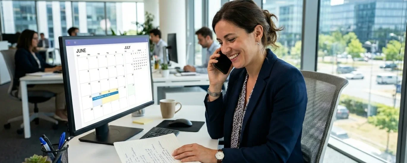 Office_manager_on_phone_calendar