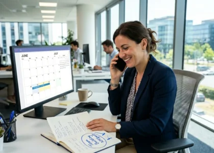 Office_manager_on_phone_calendar